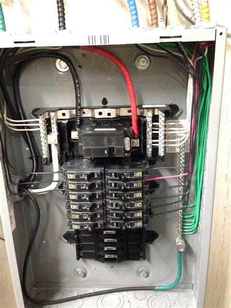 ge sub panel breaker box